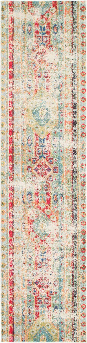 Blue 2' 7 x 10' Sedona Runner Area Rug