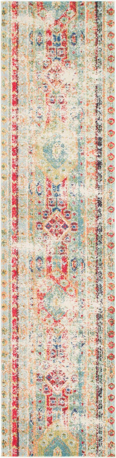 Blue 2' 7 x 10' Sedona Runner Area Rug