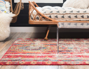 Cherry Pink 10' 6 x 16' 5 Sedona Rectangle Area Rug