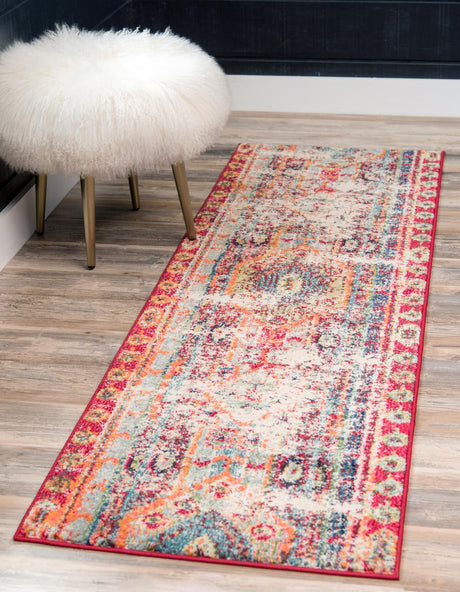 Cherry Pink 2' 2 x 6' 9 Sedona Runner Area Rug