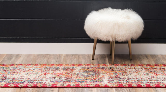 Cherry Pink 2' 2 x 6' 9 Sedona Runner Area Rug Durable Long Lasting Carpet for Living Rooms, Kitchen, Bedrooms, Office Space, Dorms for Sale at Rug Engine