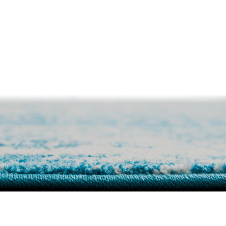 Blue 2' x 3' 1 Rosso Rectangle Area Rug Vintage Distressed Faded Traditional Design Carpet for Unique Home Interior Design for Sale at Rug Engine