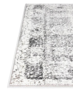 Gray 9' x 12' 2 Rosso Rectangle Area Rug Vintage Distressed Faded Traditional Design Carpet for Unique Home Interior Design for Sale at Rug Engine