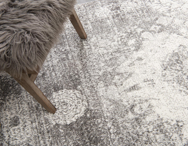 Gray 2' 7 x 12' Rosso Runner Area Rug Vintage Distressed Faded Traditional Design Carpet for Unique Home Interior Design for Sale at Rug Engine