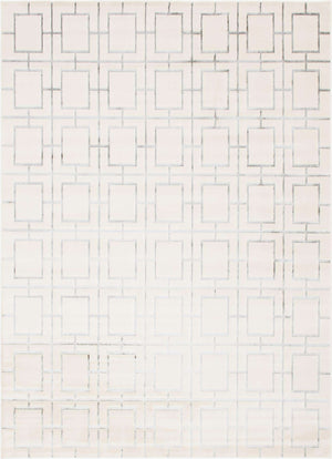 White Silver 9' x 12' Marilyn Monroe Glam Rectangle Area Rug 70% Polypropylene & 30% Polyester Vivid Geometric Modern Carpet for Interior Home Decor for Sale at Rug Engine