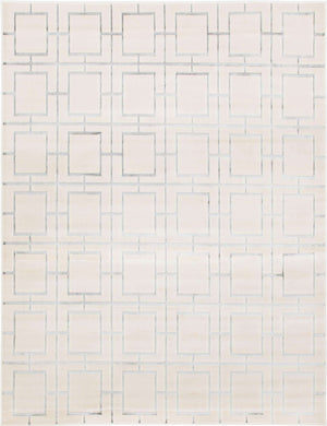 White Silver 7' 10 x 10' Marilyn Monroe Glam Rectangle Area Rug 70% Polypropylene & 30% Polyester Vivid Geometric Modern Carpet for Interior Home Decor for Sale at Rug Engine