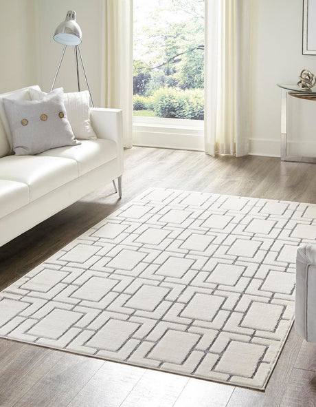 White Silver 10' x 13' 1 Marilyn Monroe Glam Rectangle Area Rug 70% Polypropylene & 30% Polyester Vivid Geometric Modern Carpet for Interior Home Decor for Sale at Rug Engine