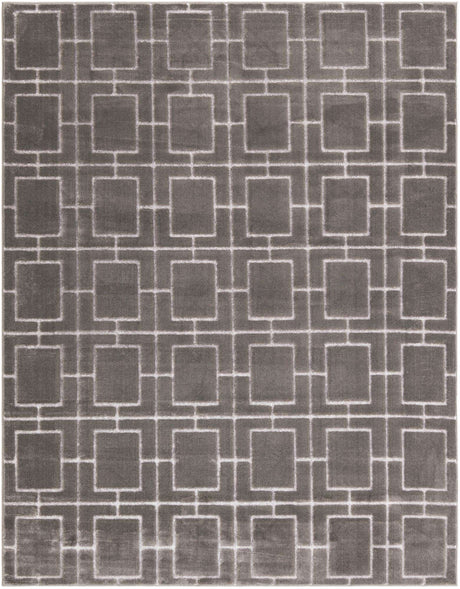 Gray Silver 7' 10 x 10' Marilyn Monroe Glam Rectangle Area Rug 70% Polypropylene & 30% Polyester Vivid Geometric Modern Carpet for Interior Home Decor for Sale at Rug Engine