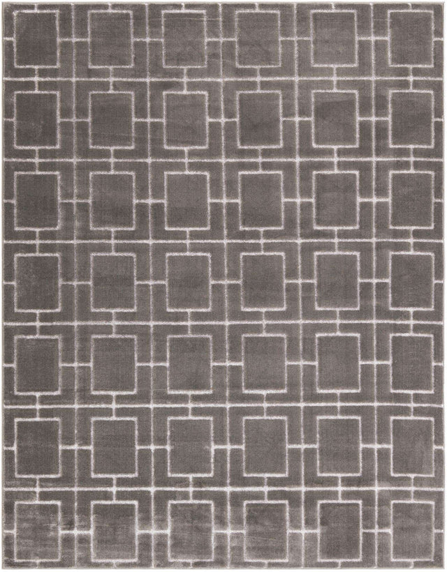 Gray Silver 7' 10 x 10' Marilyn Monroe Glam Rectangle Area Rug 70% Polypropylene & 30% Polyester Vivid Geometric Modern Carpet for Interior Home Decor for Sale at Rug Engine