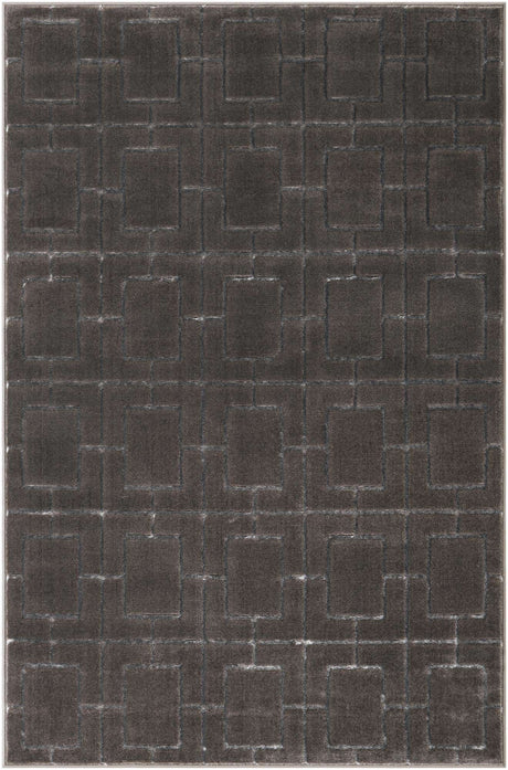 Gray Silver 4' 1 x 6' 1 Marilyn Monroe Glam Rectangle Area Rug 70% Polypropylene & 30% Polyester Vivid Geometric Modern Carpet for Interior Home Decor for Sale at Rug Engine