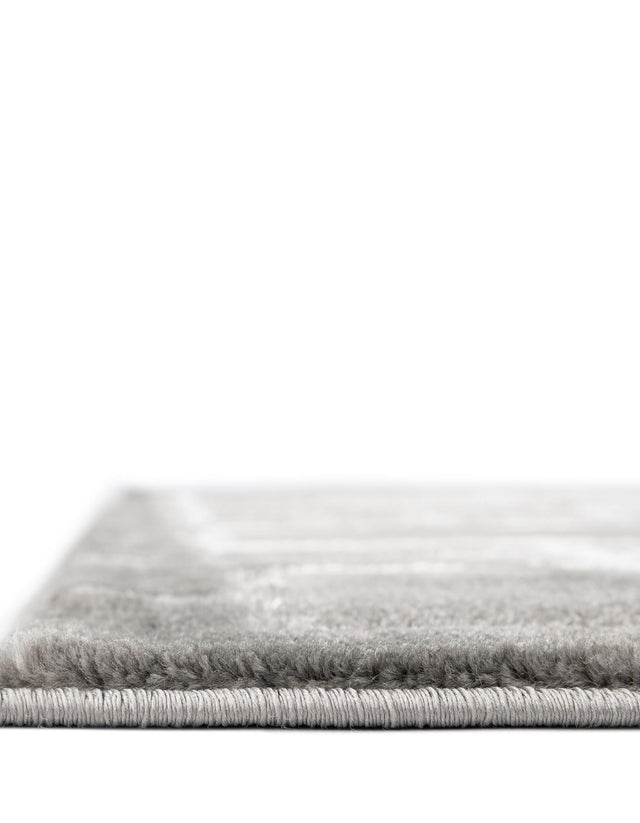 Gray Silver 2' x 10' Marilyn Monroe Glam Runner Area Rug 70% Polypropylene & 30% Polyester Vivid Geometric Modern Carpet for Interior Home Decor for Sale at Rug Engine