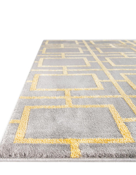 Gray Gold 3' 1 x 5' 3 Marilyn Monroe Glam Rectangle Area Rug 70% Polypropylene & 30% Polyester Vivid Geometric Modern Carpet for Interior Home Decor for Sale at Rug Engine