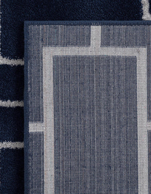 Navy Blue Silver 6' 1 x 9' Marilyn Monroe Glam Rectangle Area Rug 70% Polypropylene & 30% Polyester Vivid Geometric Modern Carpet for Interior Home Decor for Sale at Rug Engine