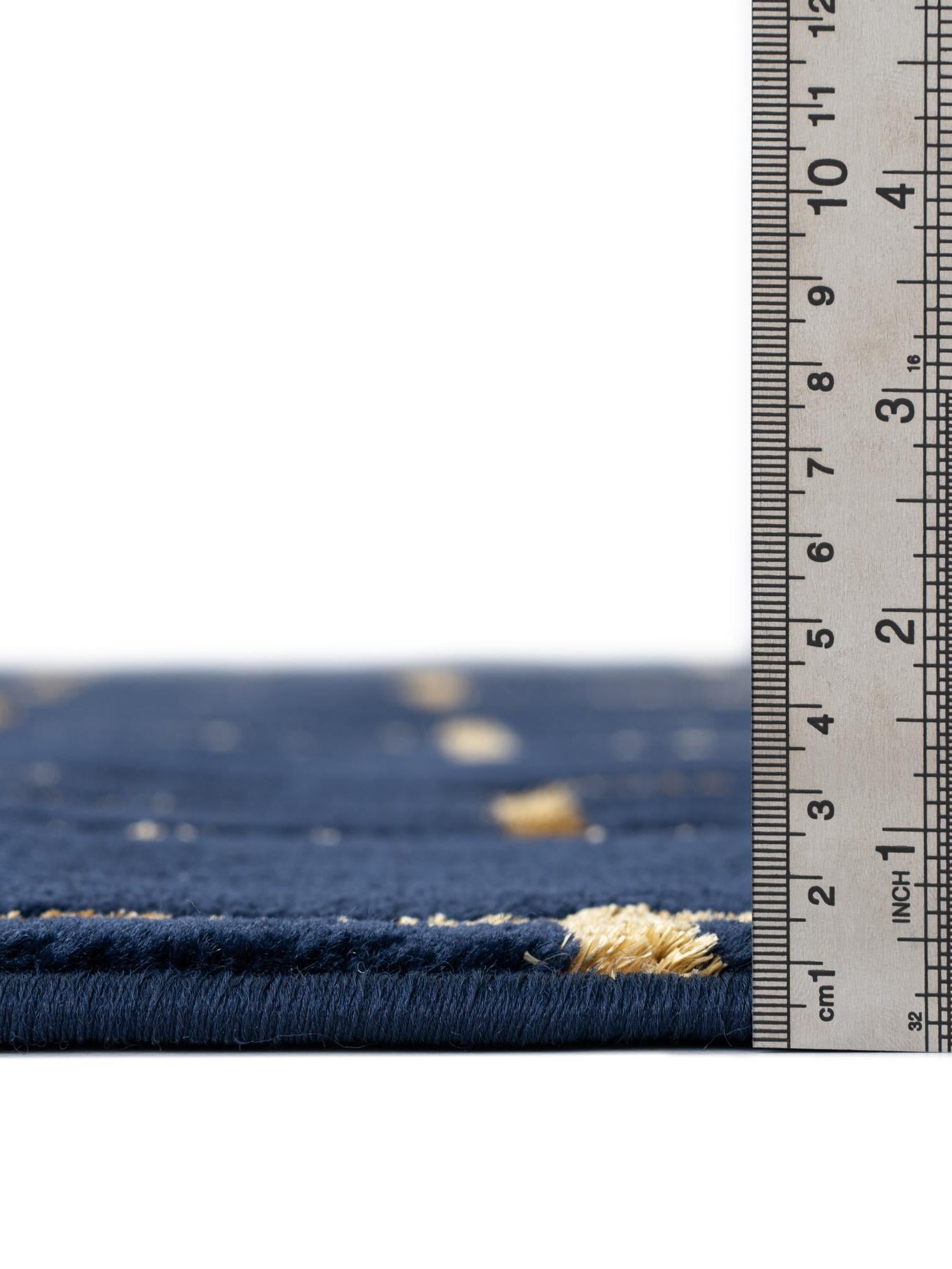 Navy Blue Gold 7' 10 x 10' Marilyn Monroe Glam Rectangle Area Rug 70% Polypropylene & 30% Polyester Vivid Geometric Modern Carpet for Interior Home Decor for Sale at Rug Engine