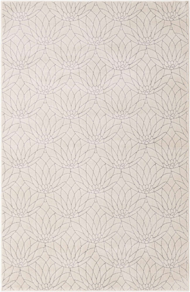 White Silver 5' 3 x 8' Marilyn Monroe Glam Rectangle Area Rug 70% Polypropylene & 30% Polyester Vivid Geometric Modern Carpet for Interior Home Decor for Sale at Rug Engine