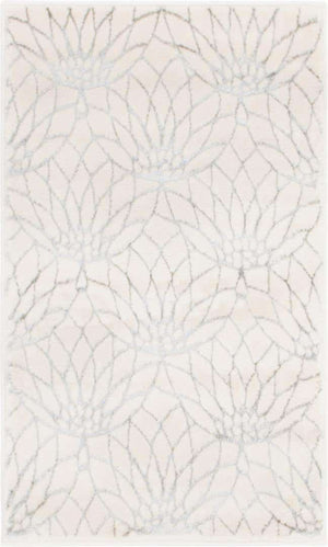 White Silver 2' x 3' 1 Marilyn Monroe Glam Rectangle Area Rug 70% Polypropylene & 30% Polyester Vivid Geometric Modern Carpet for Interior Home Decor for Sale at Rug Engine