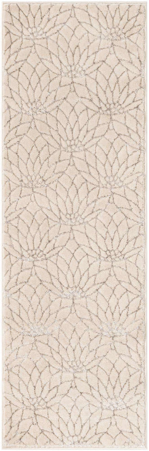 White Silver 2' x 6' 1 Marilyn Monroe Glam Runner Area Rug 70% Polypropylene & 30% Polyester Vivid Geometric Modern Carpet for Interior Home Decor for Sale at Rug Engine