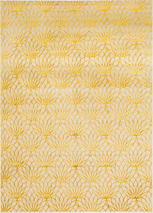 White Gold 9' x 12' Marilyn Monroe Glam Rectangle Area Rug 70% Polypropylene & 30% Polyester Vivid Geometric Modern Carpet for Interior Home Decor for Sale at Rug Engine
