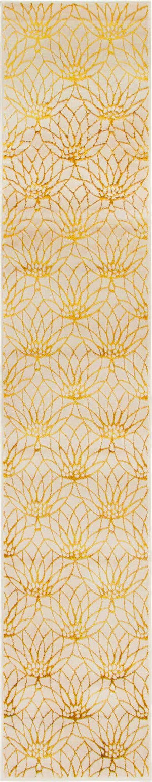 White Gold 2' x 10' Marilyn Monroe Glam Runner Area Rug 70% Polypropylene & 30% Polyester Vivid Geometric Modern Carpet for Interior Home Decor for Sale at Rug Engine