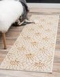 White Gold 2' x 6' 1 Marilyn Monroe Glam Runner Area Rug 70% Polypropylene & 30% Polyester Vivid Geometric Modern Carpet for Interior Home Decor for Sale at Rug Engine