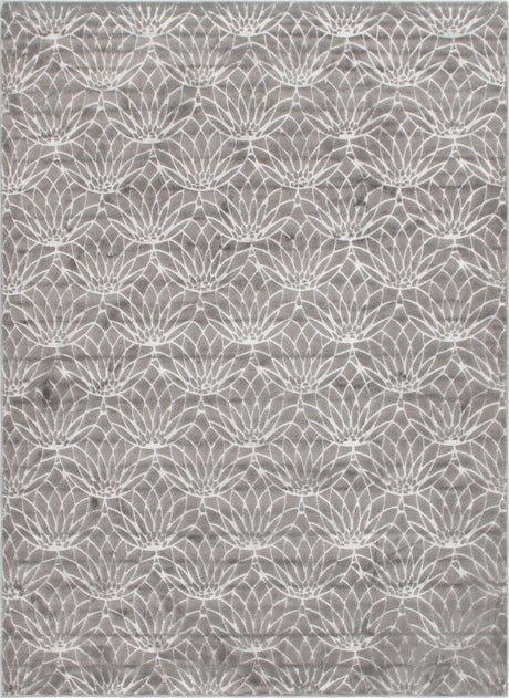 Gray Silver 9' x 12' Marilyn Monroe Glam Rectangle Area Rug 70% Polypropylene & 30% Polyester Vivid Geometric Modern Carpet for Interior Home Decor for Sale at Rug Engine