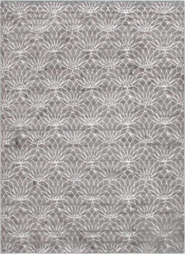 Gray Silver 9' x 12' Marilyn Monroe Glam Rectangle Area Rug 70% Polypropylene & 30% Polyester Vivid Geometric Modern Carpet for Interior Home Decor for Sale at Rug Engine