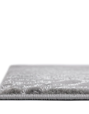 Gray Silver 5' 3 x 8' Marilyn Monroe Glam Rectangle Area Rug 70% Polypropylene & 30% Polyester Vivid Geometric Modern Carpet for Interior Home Decor for Sale at Rug Engine