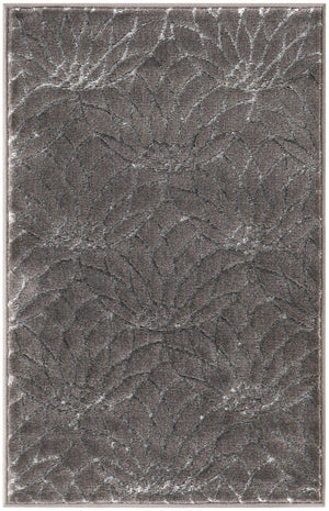 Gray Silver 2' x 3' 1 Marilyn Monroe Glam Rectangle Area Rug 70% Polypropylene & 30% Polyester Vivid Geometric Modern Carpet for Interior Home Decor for Sale at Rug Engine