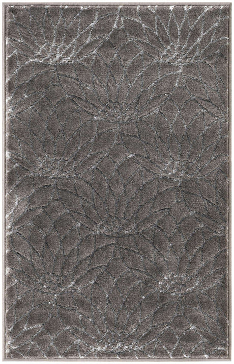 Gray Silver 2' x 3' 1 Marilyn Monroe Glam Rectangle Area Rug 70% Polypropylene & 30% Polyester Vivid Geometric Modern Carpet for Interior Home Decor for Sale at Rug Engine