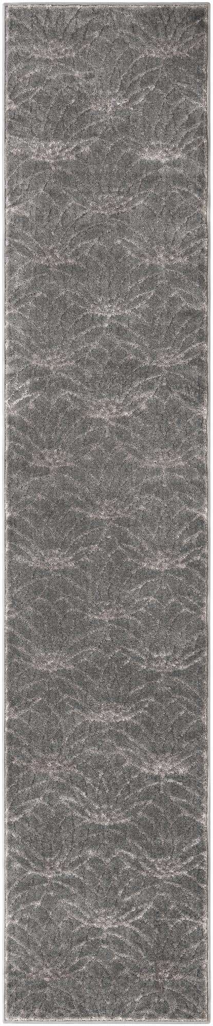 Gray Silver 2' x 10' Marilyn Monroe Glam Runner Area Rug 70% Polypropylene & 30% Polyester Vivid Geometric Modern Carpet for Interior Home Decor for Sale at Rug Engine