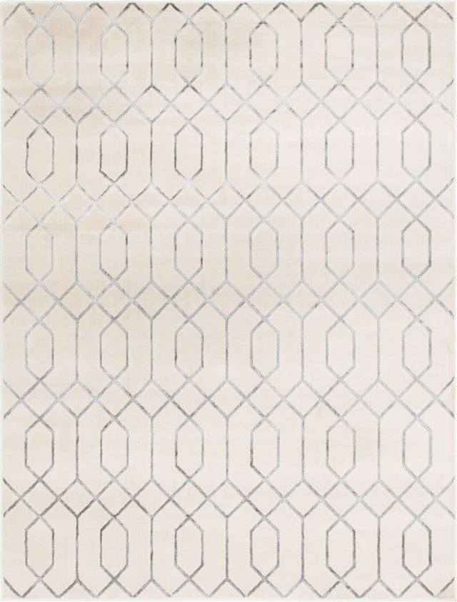 White Silver 7' 10 x 10' Marilyn Monroe Glam Rectangle Area Rug 70% Polypropylene & 30% Polyester Vivid Geometric Modern Carpet for Interior Home Decor for Sale at Rug Engine