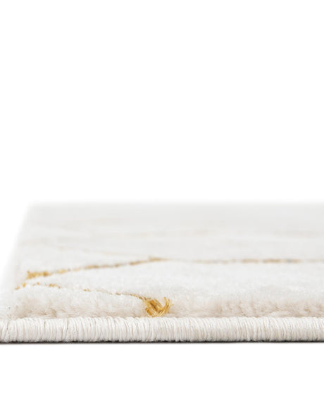 White Gold 3' 1 x 5' 3 Marilyn Monroe Glam Rectangle Area Rug 70% Polypropylene & 30% Polyester Vivid Geometric Modern Carpet for Interior Home Decor for Sale at Rug Engine