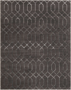 Gray Silver 7' 10 x 10' Marilyn Monroe Glam Rectangle Area Rug 70% Polypropylene & 30% Polyester Vivid Geometric Modern Carpet for Interior Home Decor for Sale at Rug Engine