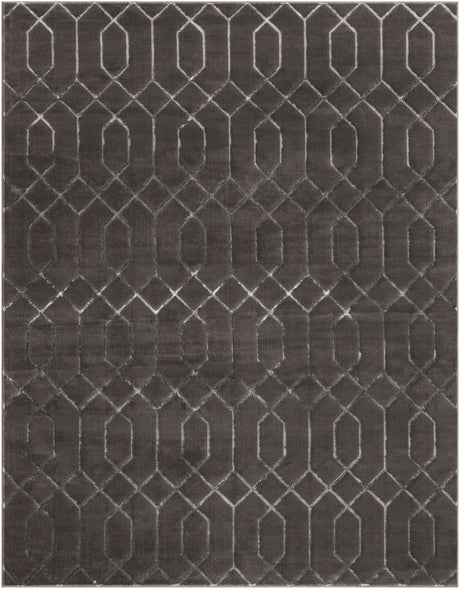 Gray Silver 7' 10 x 10' Marilyn Monroe Glam Rectangle Area Rug 70% Polypropylene & 30% Polyester Vivid Geometric Modern Carpet for Interior Home Decor for Sale at Rug Engine