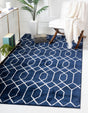 Navy Blue Silver 6' 1 x 9' Marilyn Monroe Glam Rectangle Area Rug 70% Polypropylene & 30% Polyester Vivid Geometric Modern Carpet for Interior Home Decor for Sale at Rug Engine