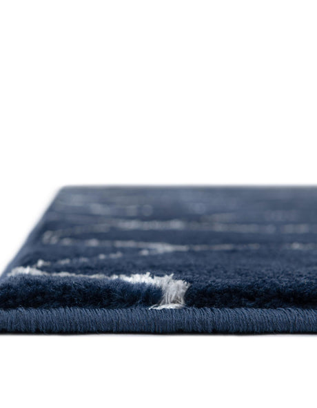 Navy Blue Silver 4' 1 x 6' 1 Marilyn Monroe Glam Rectangle Area Rug 70% Polypropylene & 30% Polyester Vivid Geometric Modern Carpet for Interior Home Decor for Sale at Rug Engine