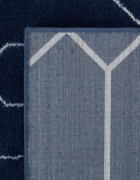 Navy Blue Silver 6' 1 x 9' Marilyn Monroe Glam Rectangle Area Rug 70% Polypropylene & 30% Polyester Vivid Geometric Modern Carpet for Interior Home Decor for Sale at Rug Engine