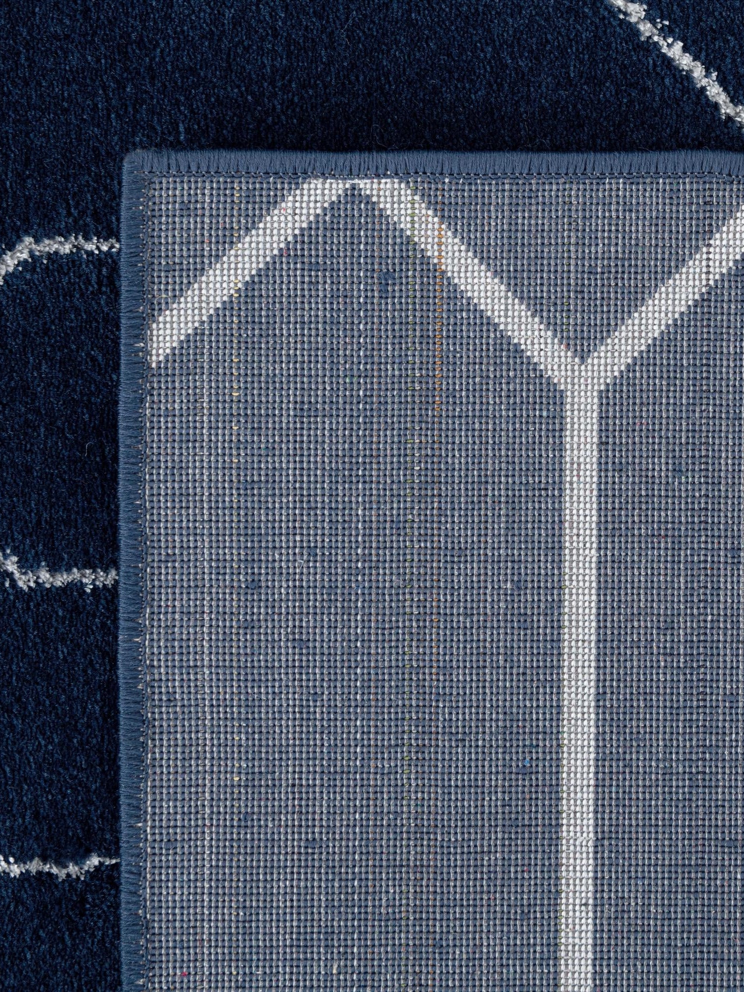 Navy Blue Silver 3' 1 x 5' 3 Marilyn Monroe Glam Rectangle Area Rug 70% Polypropylene & 30% Polyester Vivid Geometric Modern Carpet for Interior Home Decor for Sale at Rug Engine