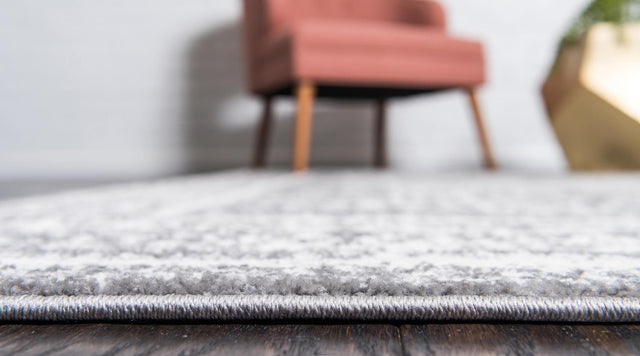Gray 2' x 6' 1 Rosso Runner Area Rug Vintage Distressed Faded Traditional Design Carpet for Unique Home Interior Design for Sale at Rug Engine