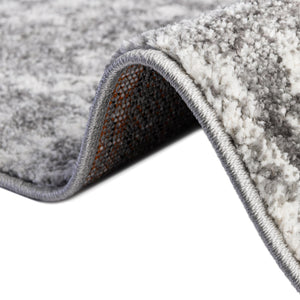 Gray 2' x 3' 1 Rosso Rectangle Area Rug Vintage Distressed Faded Traditional Design Carpet for Unique Home Interior Design for Sale at Rug Engine