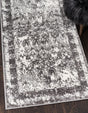 Gray 2' 7 x 10' Rosso Runner Area Rug Vintage Distressed Faded Traditional Design Carpet for Unique Home Interior Design for Sale at Rug Engine