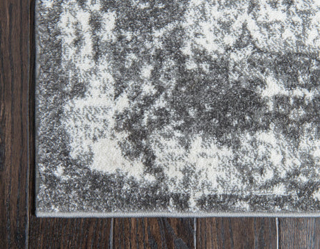 Gray 2' x 6' 1 Rosso Runner Area Rug Vintage Distressed Faded Traditional Design Carpet for Unique Home Interior Design for Sale at Rug Engine