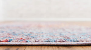 Lilac 2' x 6' 1 Rainbow Runner Area Rug Colorful Modern Unique Carpet for Living Rooms, Dining, Bedrooms, Office, Dorms for Sale at Rug Engine