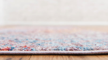 Lilac 2' x 6' 1 Rainbow Runner Area Rug Colorful Modern Unique Carpet for Living Rooms, Dining, Bedrooms, Office, Dorms for Sale at Rug Engine