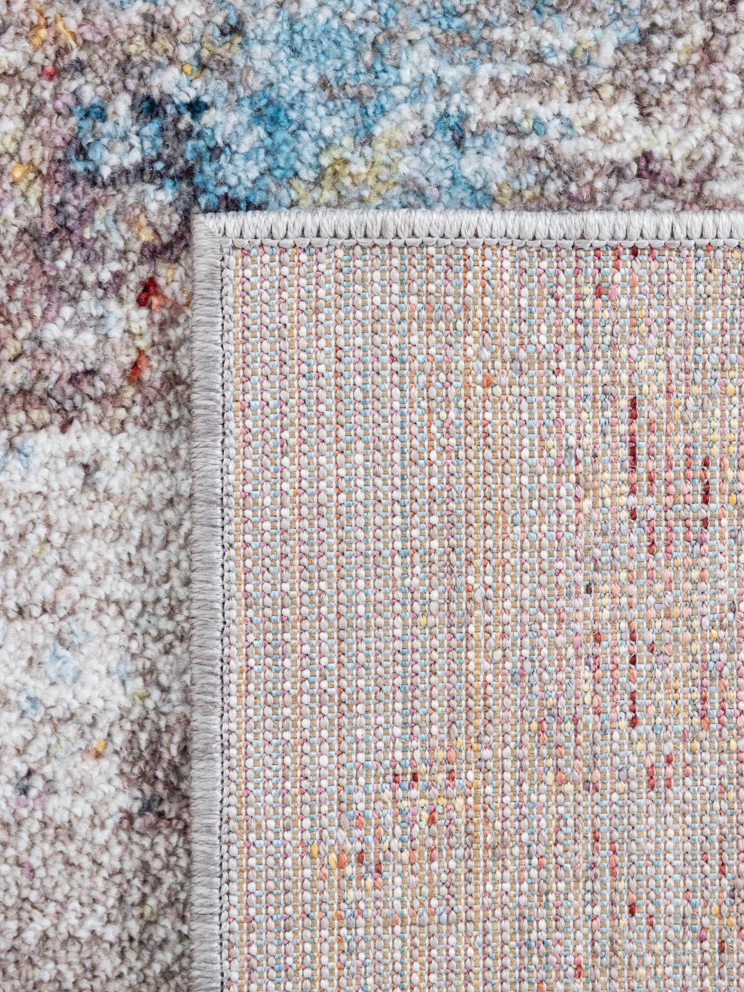 Multicolor 10' x 13' Rainbow Rectangle Area Rug Colorful Modern Unique Carpet for Living Rooms, Dining, Bedrooms, Office, Dorms for Sale at Rug Engine
