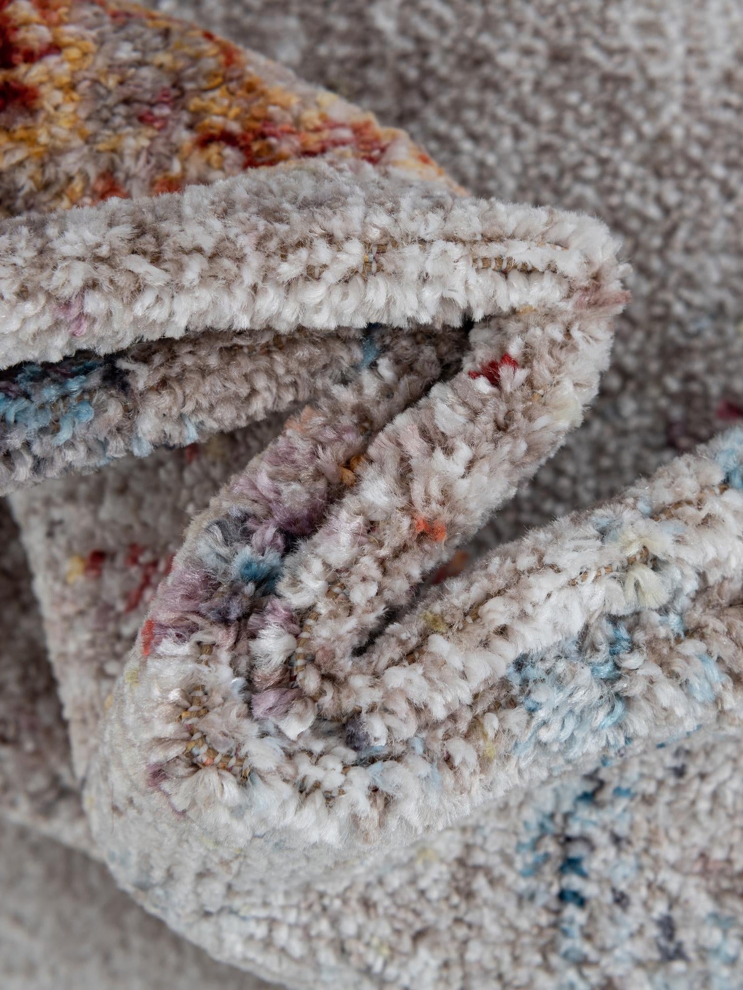 Multicolor 2' 7 x 10' Rainbow Runner Area Rug Colorful Modern Unique Carpet for Living Rooms, Dining, Bedrooms, Office, Dorms for Sale at Rug Engine