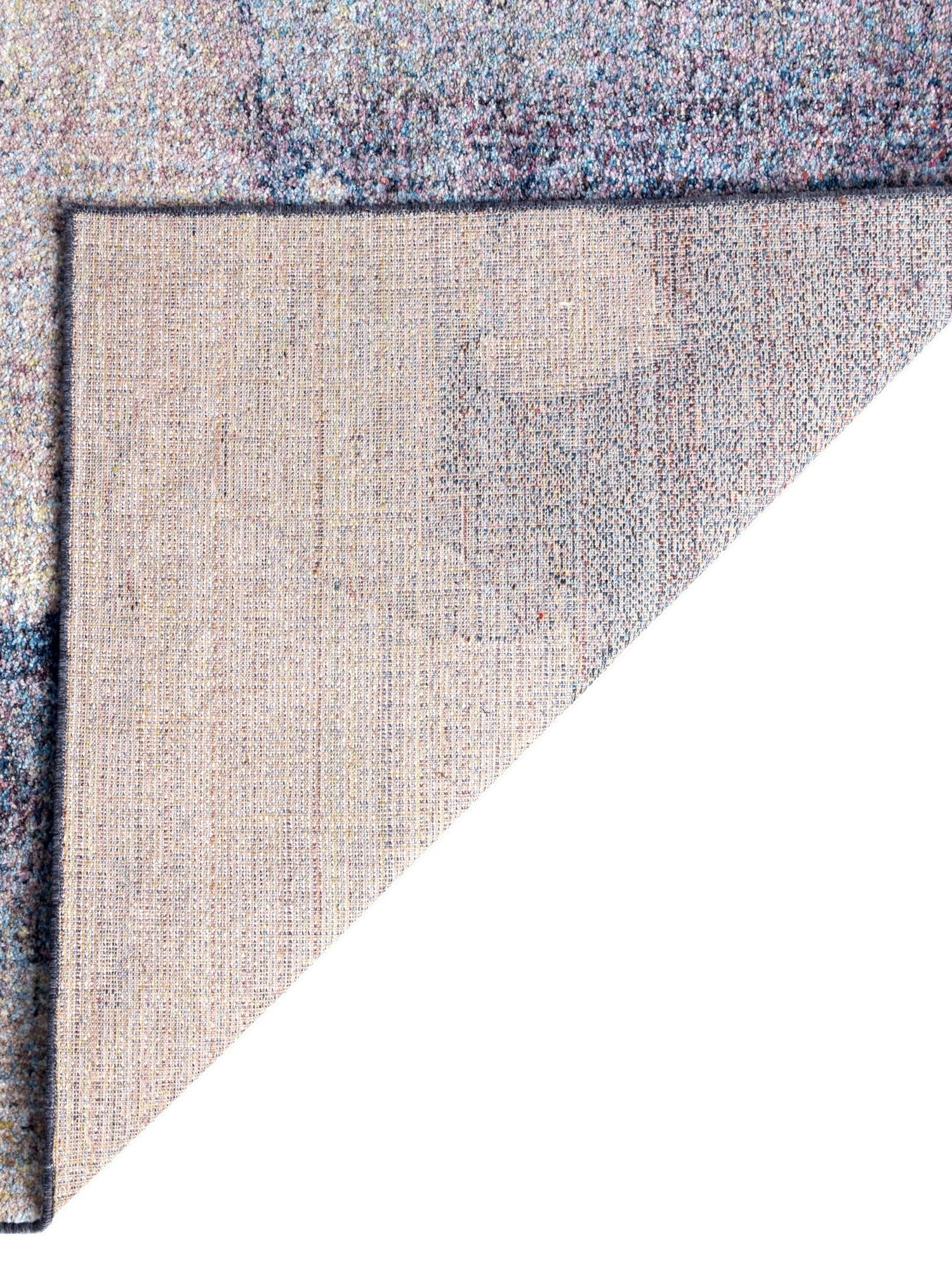 Blue Gray 8' x 11' Rainbow Rectangle Area Rug Colorful Modern Unique Carpet for Living Rooms, Dining, Bedrooms, Office, Dorms for Sale at Rug Engine