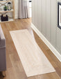 Ivory 2' 6 x 6' 1 Braided Chindi Runner Rug