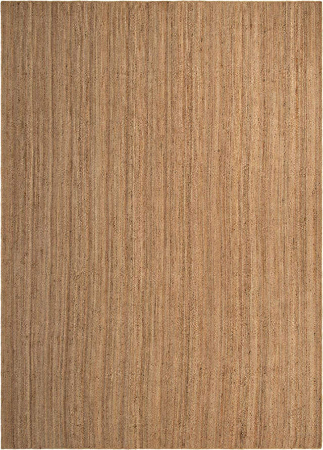 Natural 12' 2 x 16' 1 Braided Jute Rectangle Rug
