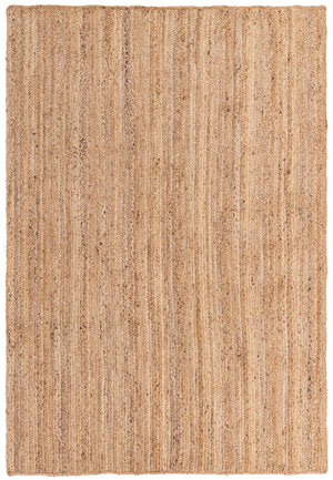 Natural 6' 1 x 9' 2 Braided Jute Rectangle Rug